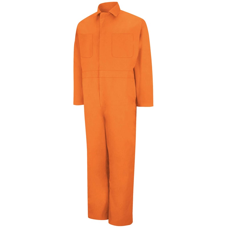 Red Kap Men's Twill Action Back Coverall, Orange, 50 - Image 2